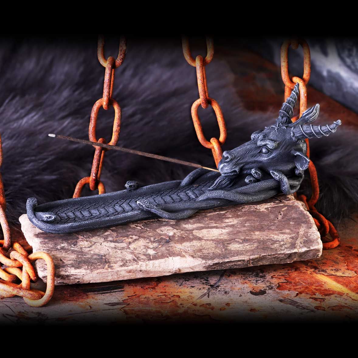 Baphomet's Scent Incense Holder 29.2cm / インセンスホルダー