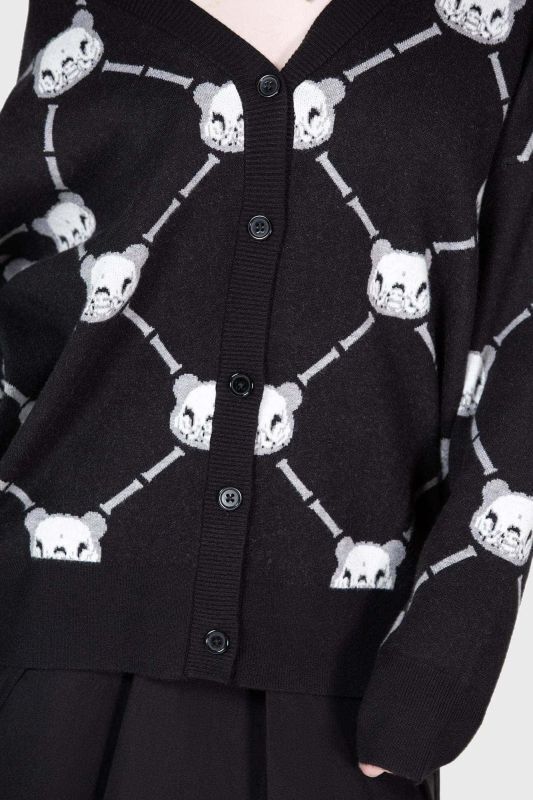 BONE TO PICK CARDIGAN / カーディガン【KILL STAR×GLOOMY