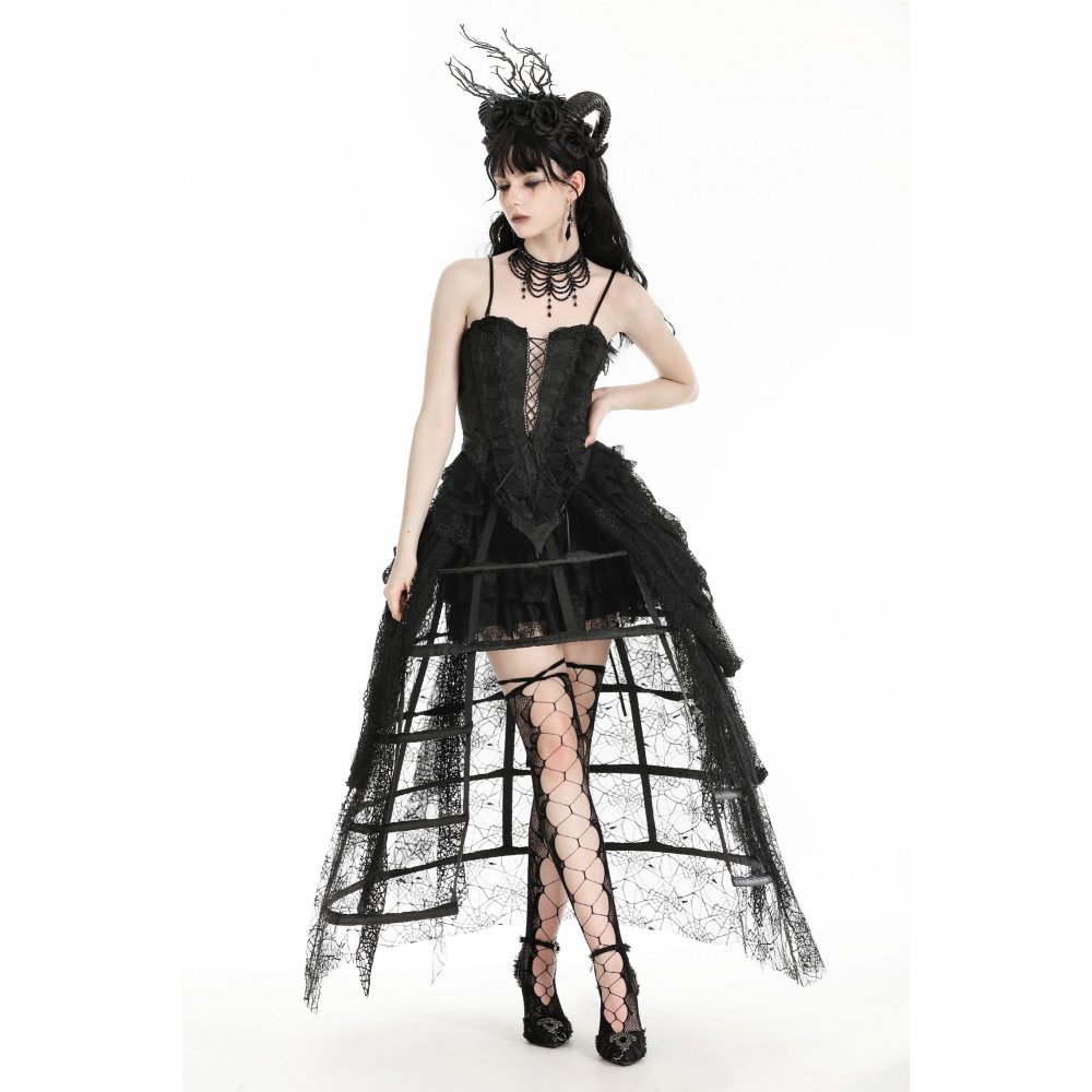 DARK IN LOVE チェックレースフリルスカート DARK IN LOVE チェックレースフリルスカート