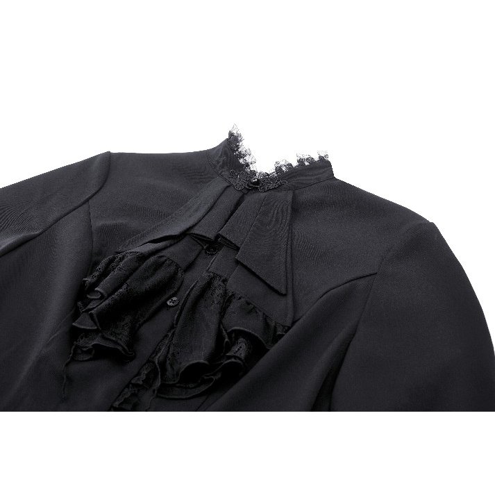 画像9: Gothic multi-Layer ruffled noble Top / ブラウス【DARK IN LOVE】 (9)