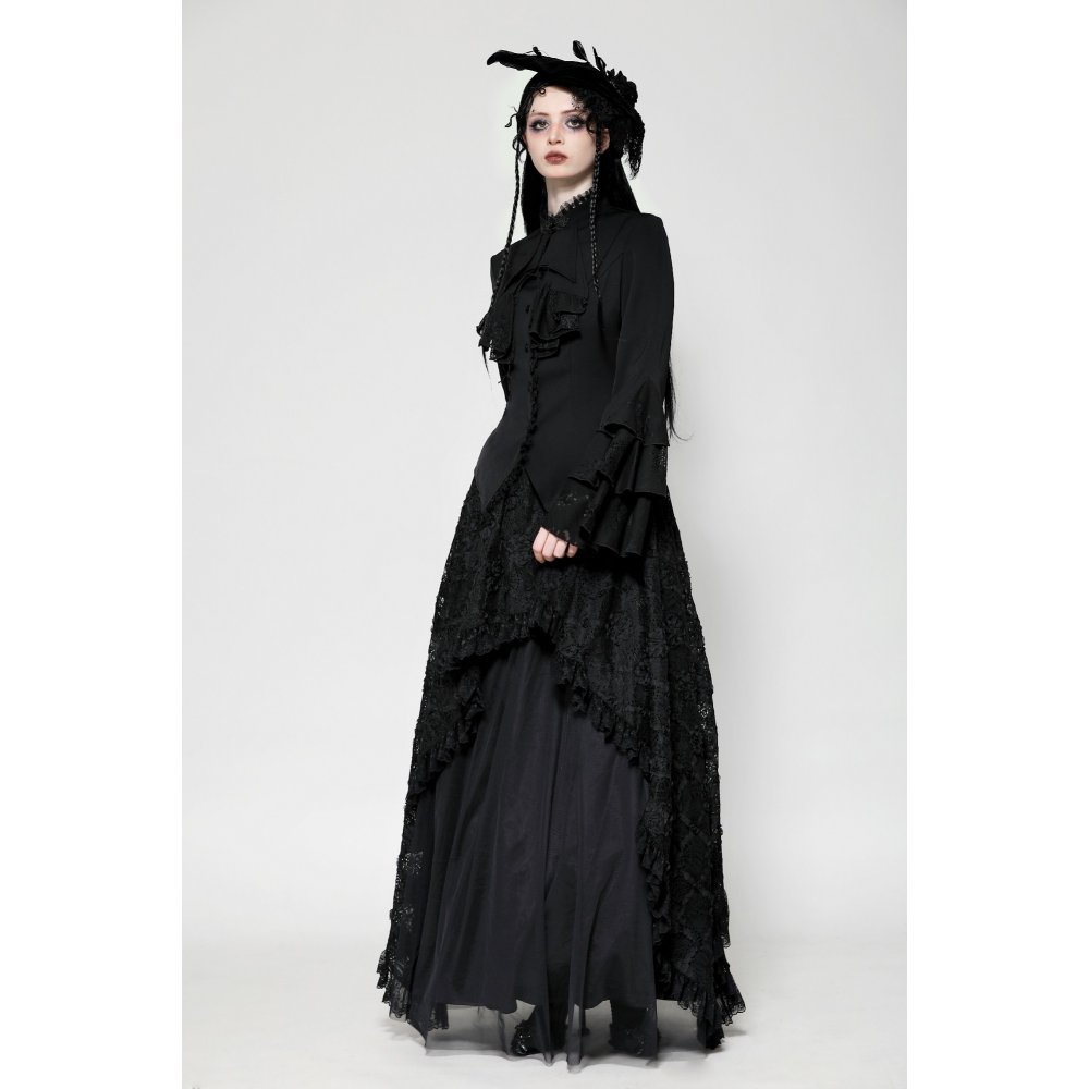 画像4: Gothic multi-Layer ruffled noble Top / ブラウス【DARK IN LOVE】 (4)