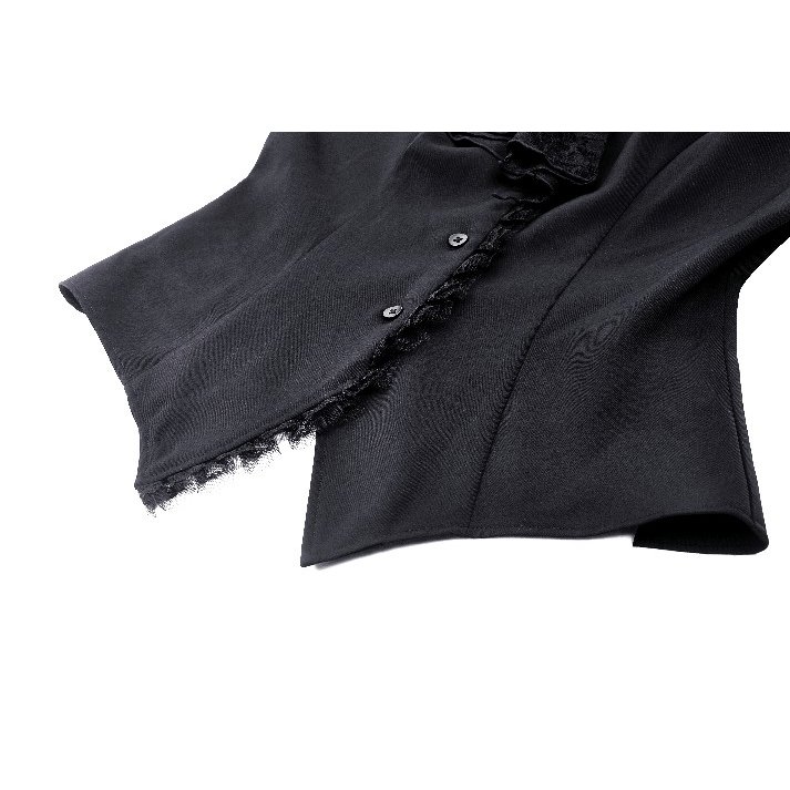 画像10: Gothic multi-Layer ruffled noble Top / ブラウス【DARK IN LOVE】 (10)