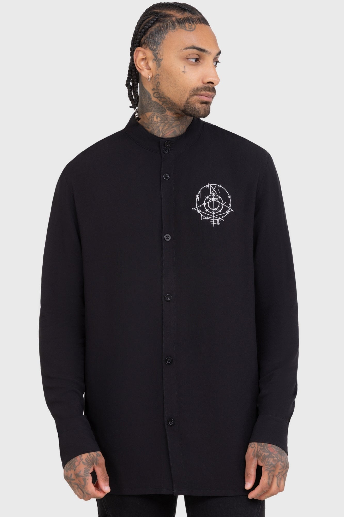 ガルシアマルケス スタッズ ジャケット オゾンロックス ROCK ハードロック Mens】Ashes To Ashes Mens Shirt / シャツ【KILL STAR x ICE