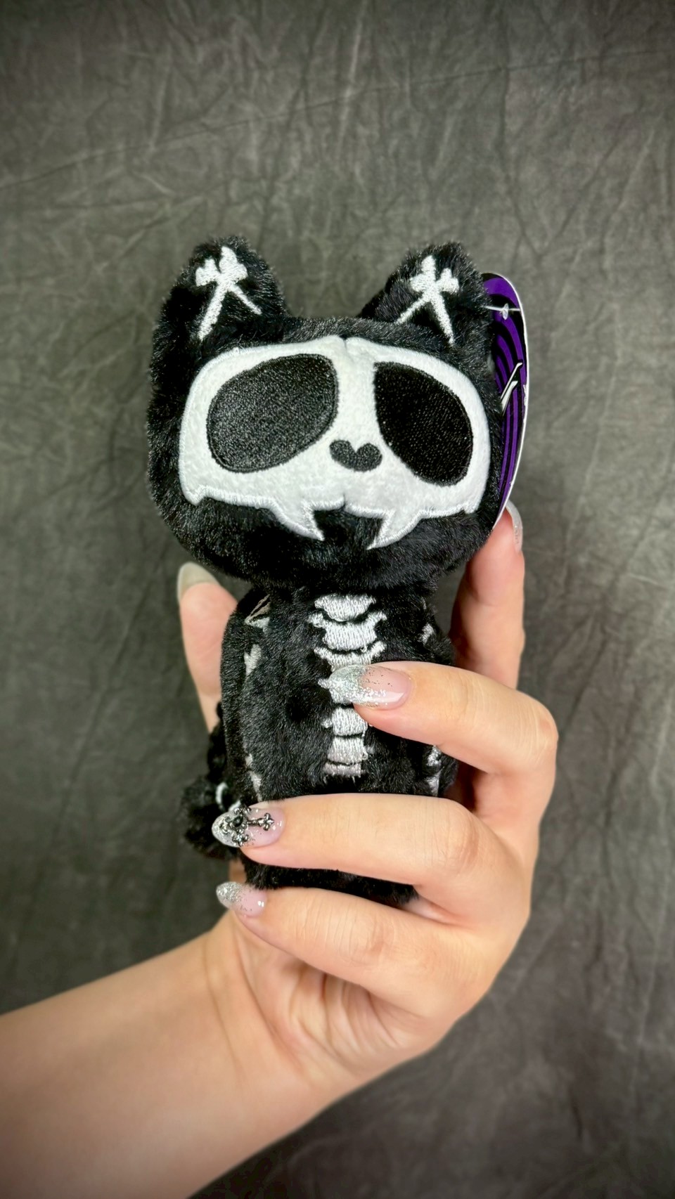 Skelekitty Plush Keychain / キーホルダー【VampireFreaks