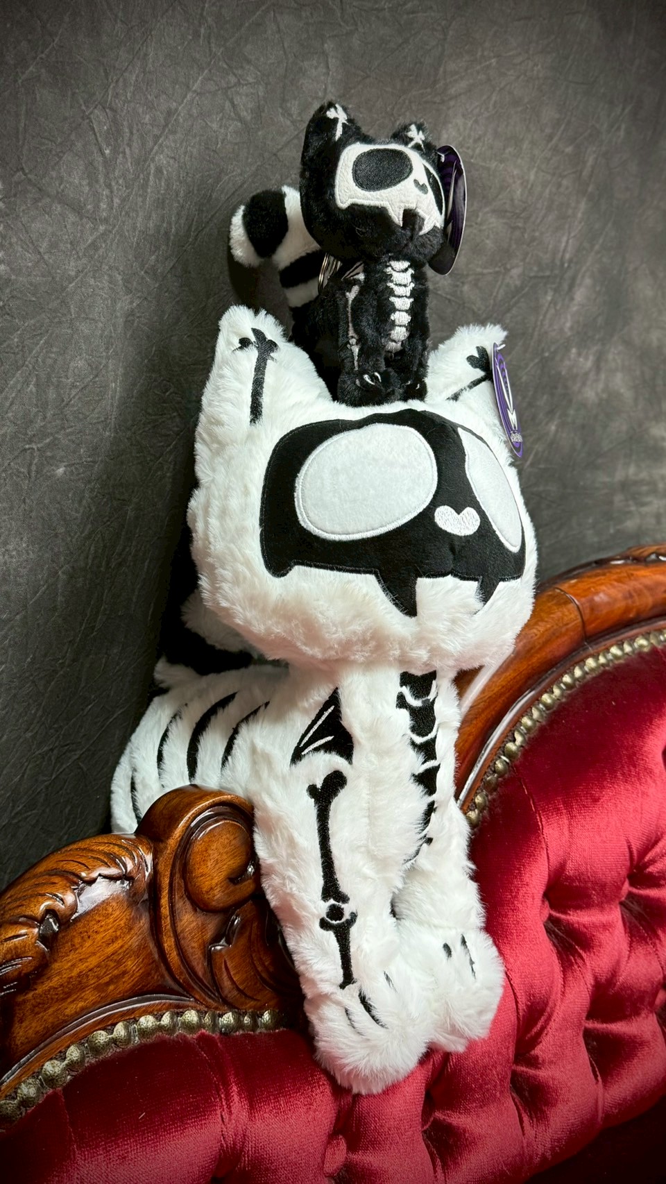 Skelekitty Plush Keychain / キーホルダー【VampireFreaks