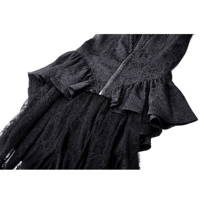 画像9: Gothic sexy see-through high low lace top / トップス【DARK IN LOVE】 (9)