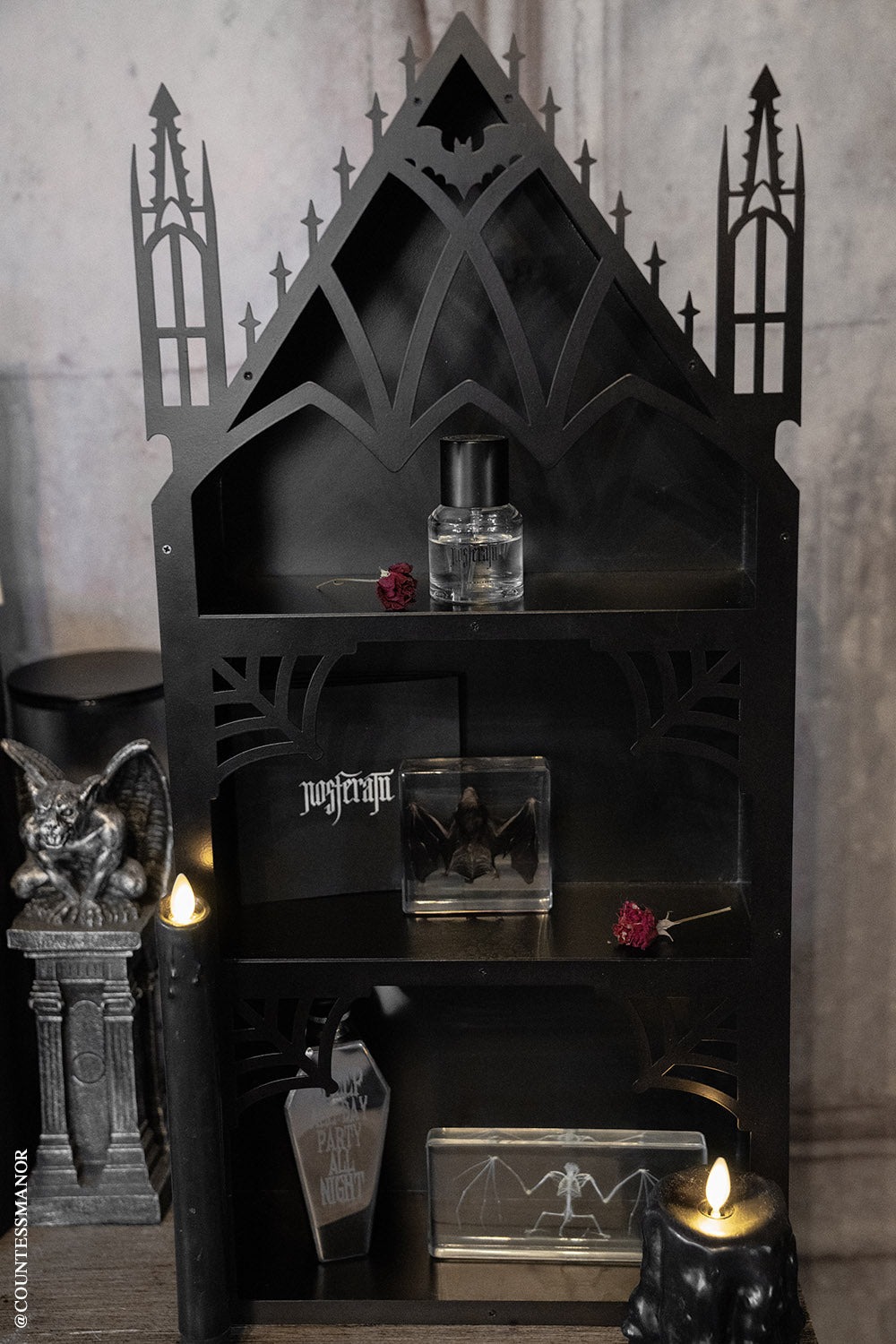 Gothic Cathedral Shelf / 大聖堂 / 壁掛けラック【VampireFreaks