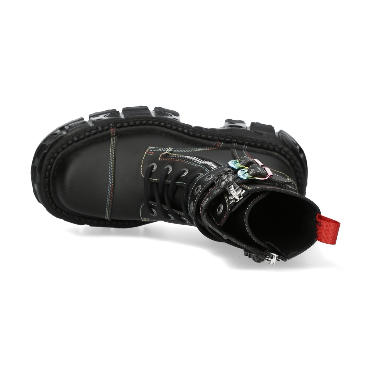 取り寄せ]M-MET036-V5 / 厚底ブーツ / ビーガンレザー【NEW ROCK