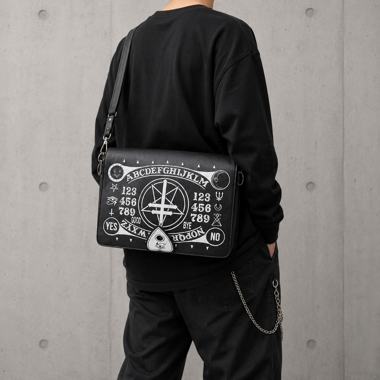 OCCULTUS ブラックメタル　BLACKL OCCULT BAG / ハンドバッグ【Heartless】 | Spider Rock Web