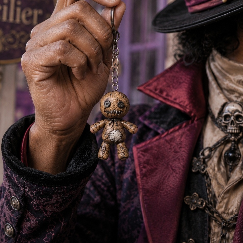 ⚡期間限定SALE⚡Voodoo Doll Keyring 6cm / キーホルダー【NEMESIS