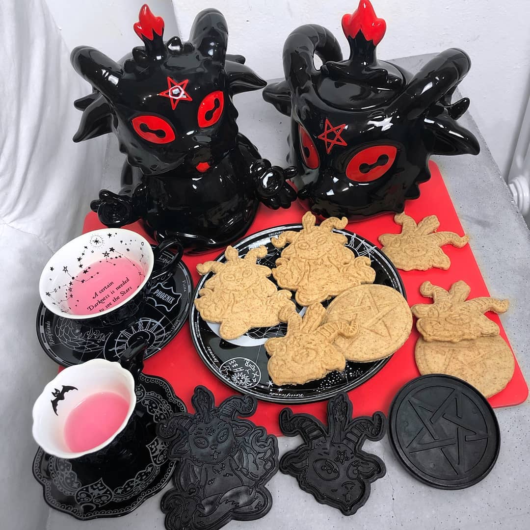 Black Magic Cookie Cutters クッキー型 Kill Star Spider Rock Web