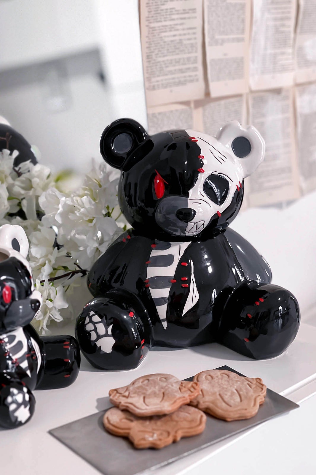 Teddy Cookie Jar / お菓子・小物入れ【KILL STAR】 | Spider Rock Web