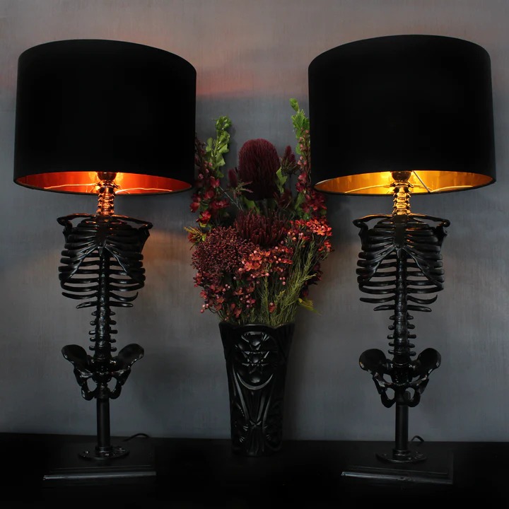 即納】The Skeleton Table Lamp/テーブルランプ【THE BLACKENED TEETH ...